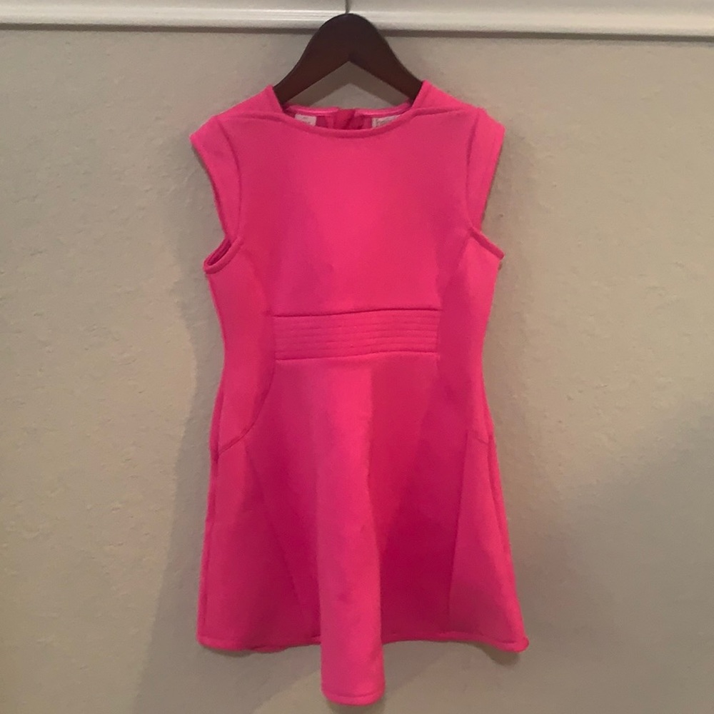 NWT baker by Ted Baker Dress Size 4 Hot Pink